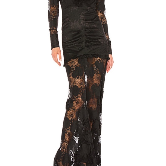 Alexis black Lace Dress - Picture 3 of 7